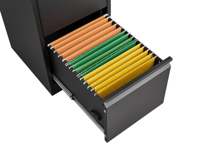 4 Drawer Vertical File Cabinet with Lock,Filing Cabinet, Metal Filing Cabinet for Home Office Organizer Storage Cabinet Letter Size/A4/Legal File