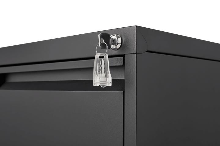 4 Drawer Vertical File Cabinet with Lock,Filing Cabinet, Metal Filing Cabinet for Home Office Organizer Storage Cabinet Letter Size/A4/Legal File