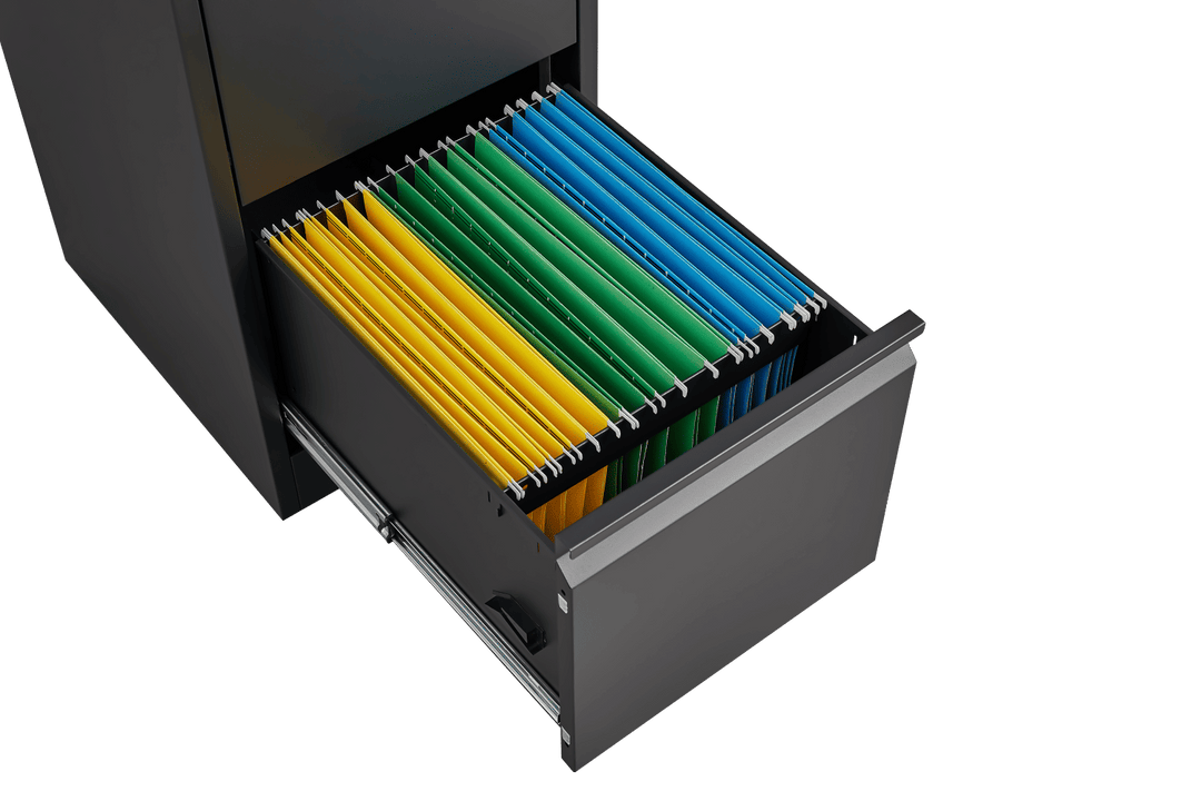 4 Drawer Vertical File Cabinet with Lock,Filing Cabinet, Metal Filing Cabinet for Home Office Organizer Storage Cabinet Letter Size/A4/Legal File