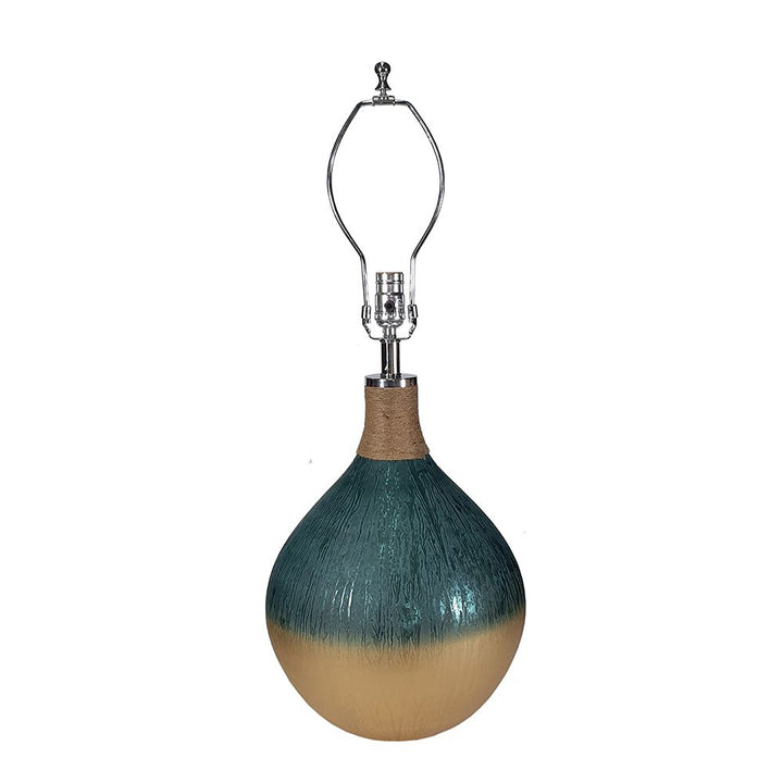 D16x28.5" Glass Table Lamp