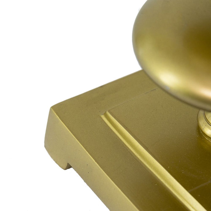 16x16x29.8" Gold and Black Table Lamp with Contemporary Disc Design