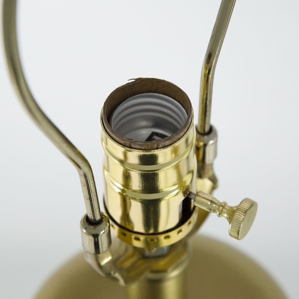 16x16x29.8" Gold and Black Table Lamp with Contemporary Disc Design