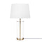 Caseville 23" Brass Table Lamp