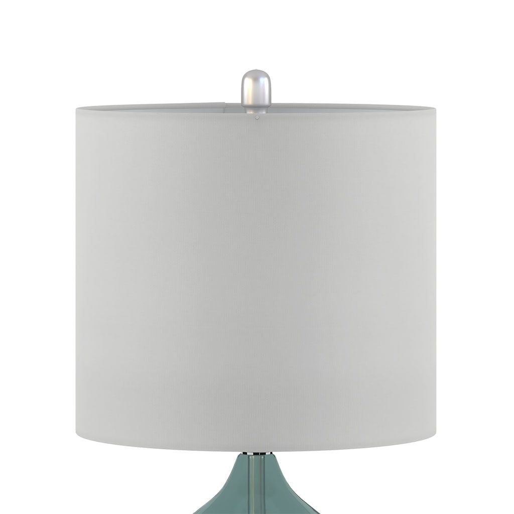 Ellipse Curved Glass Table Lamp, Set of 2