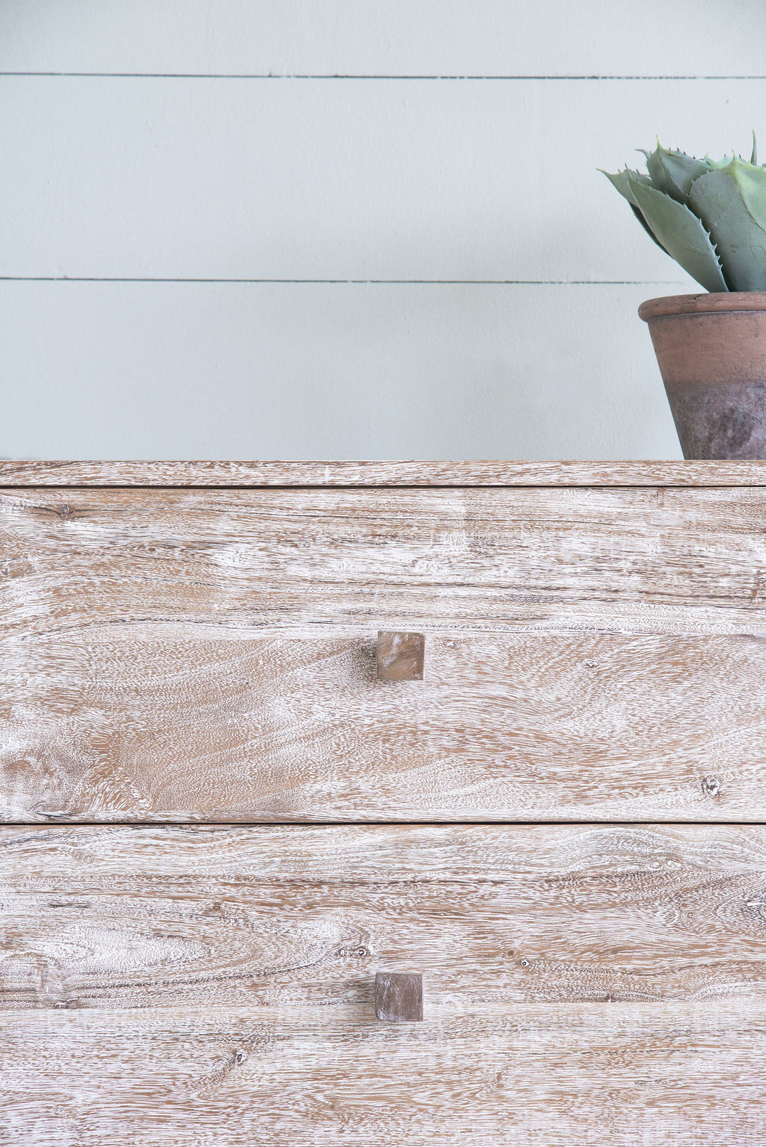 57x16x33" Tv Console With Cane Doors