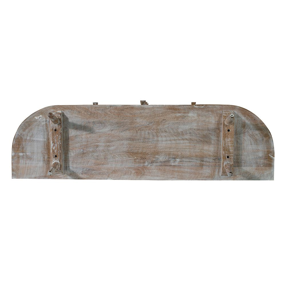 57x16x33" Tv Console With Cane Doors