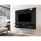 Manhattan Comfort Plaza 64.25 Modern Floating Wall Entertainment Center with Display Shelves in Black