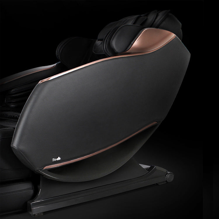 3D Full Body Zero Gravity Shiatsu Electric Massage Chair SL-Track Recliner with Airbag Speaker LCD Touch Screen+Mini Remote Voice Control Back Heat