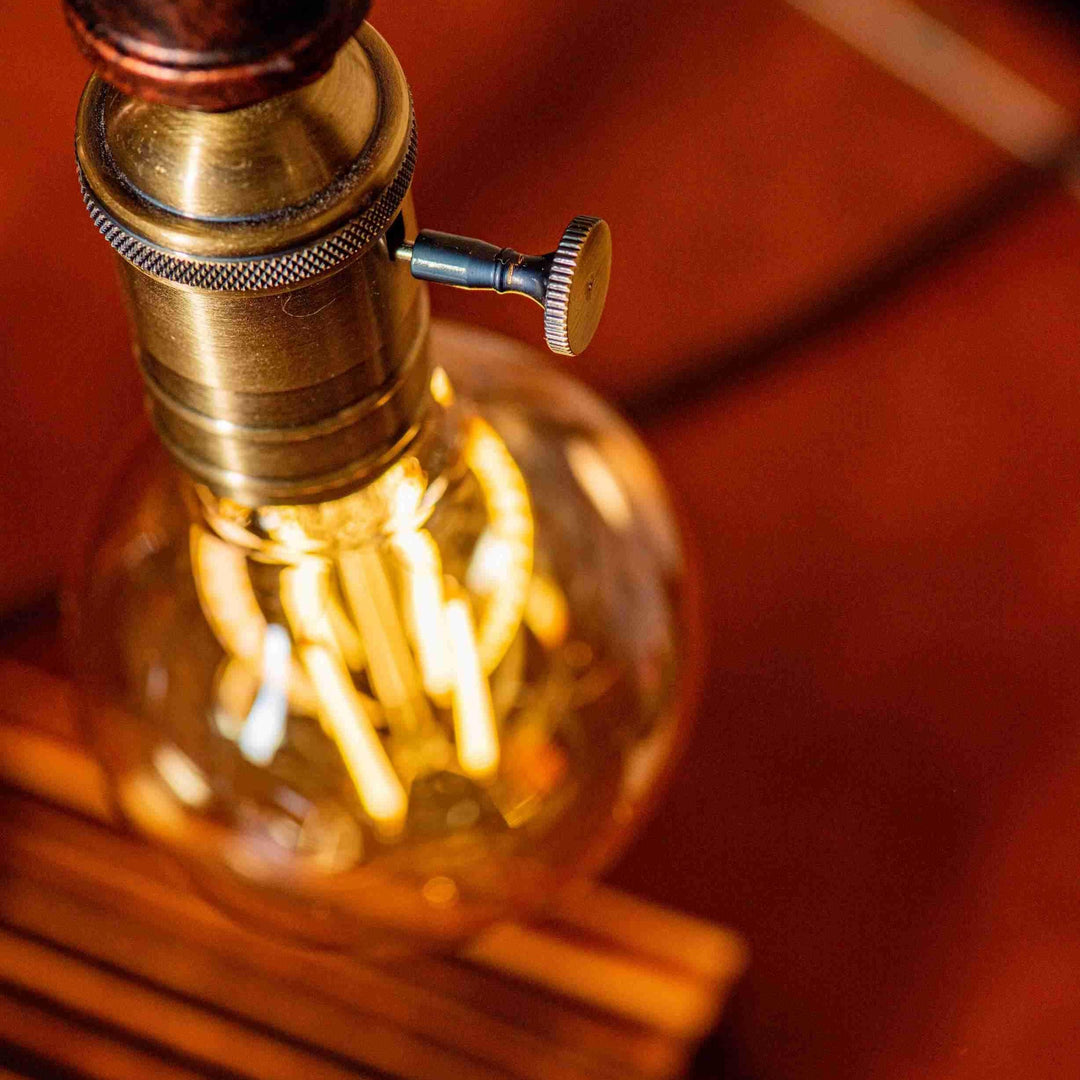 Aurora Steampunk Handmade Vintage Adjustable Pipe Lamp