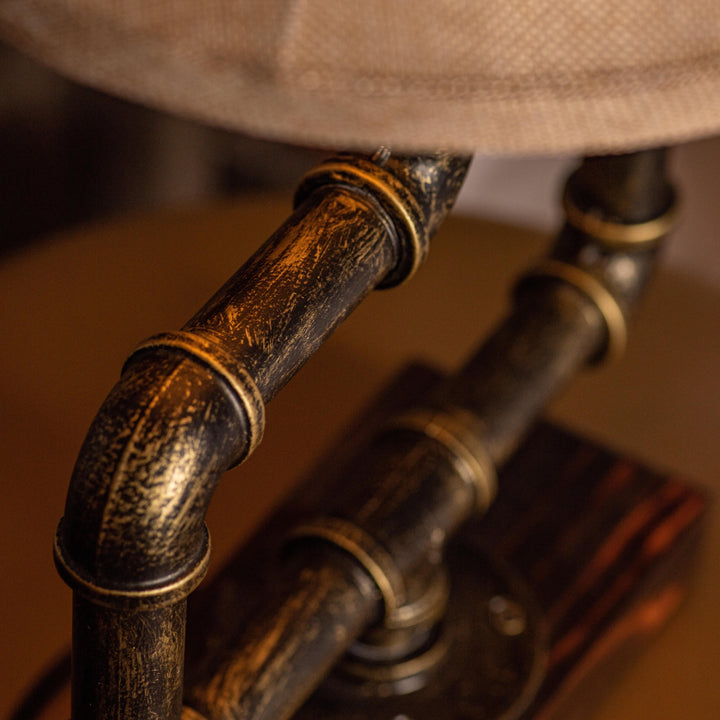 Gleam Steampunk Handmade Vintage Adjustable Pipe Lamp