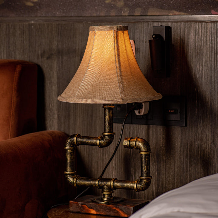 Gleam Steampunk Handmade Vintage Adjustable Pipe Lamp