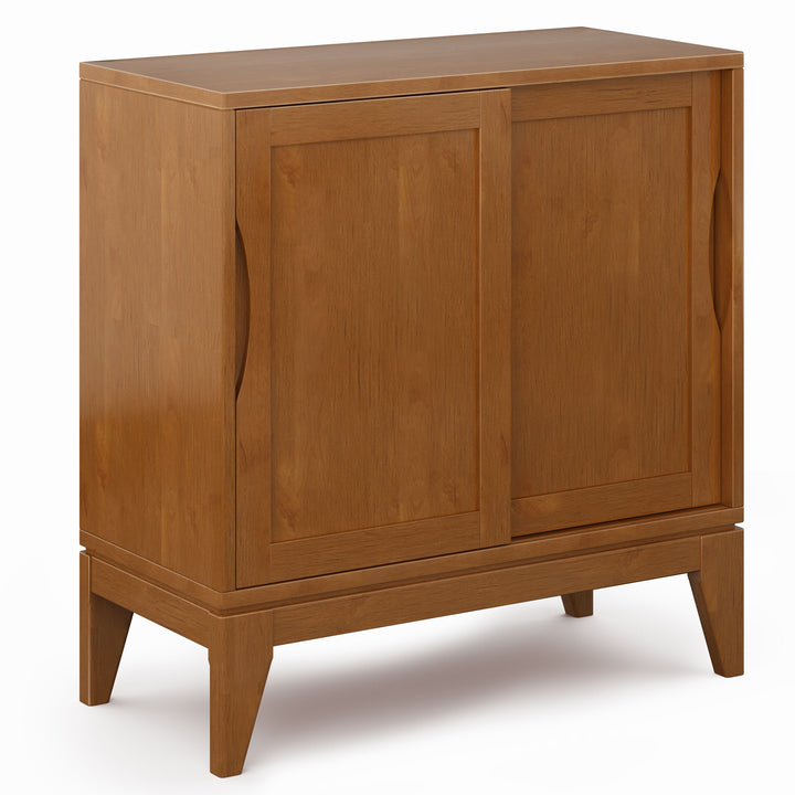 Harper - Low Storage Cabinet - Teak Brown