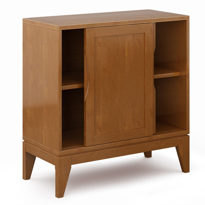 Harper - Low Storage Cabinet - Teak Brown