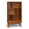 Draper - Mid Century Wide Bookcase and Storage Unit - Teak Brown