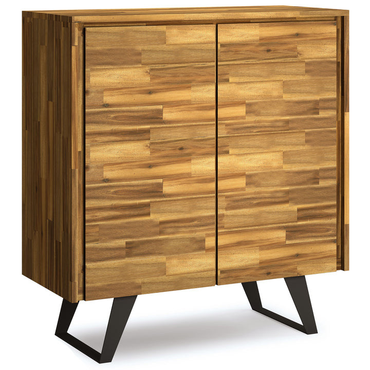 Lowry - Medium Storage Cabinet - Distressed Golden Wheat