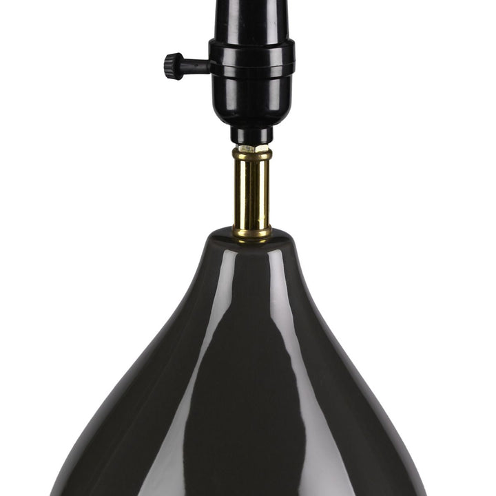 2-Tone Ceramic Table Lamp Set of 2