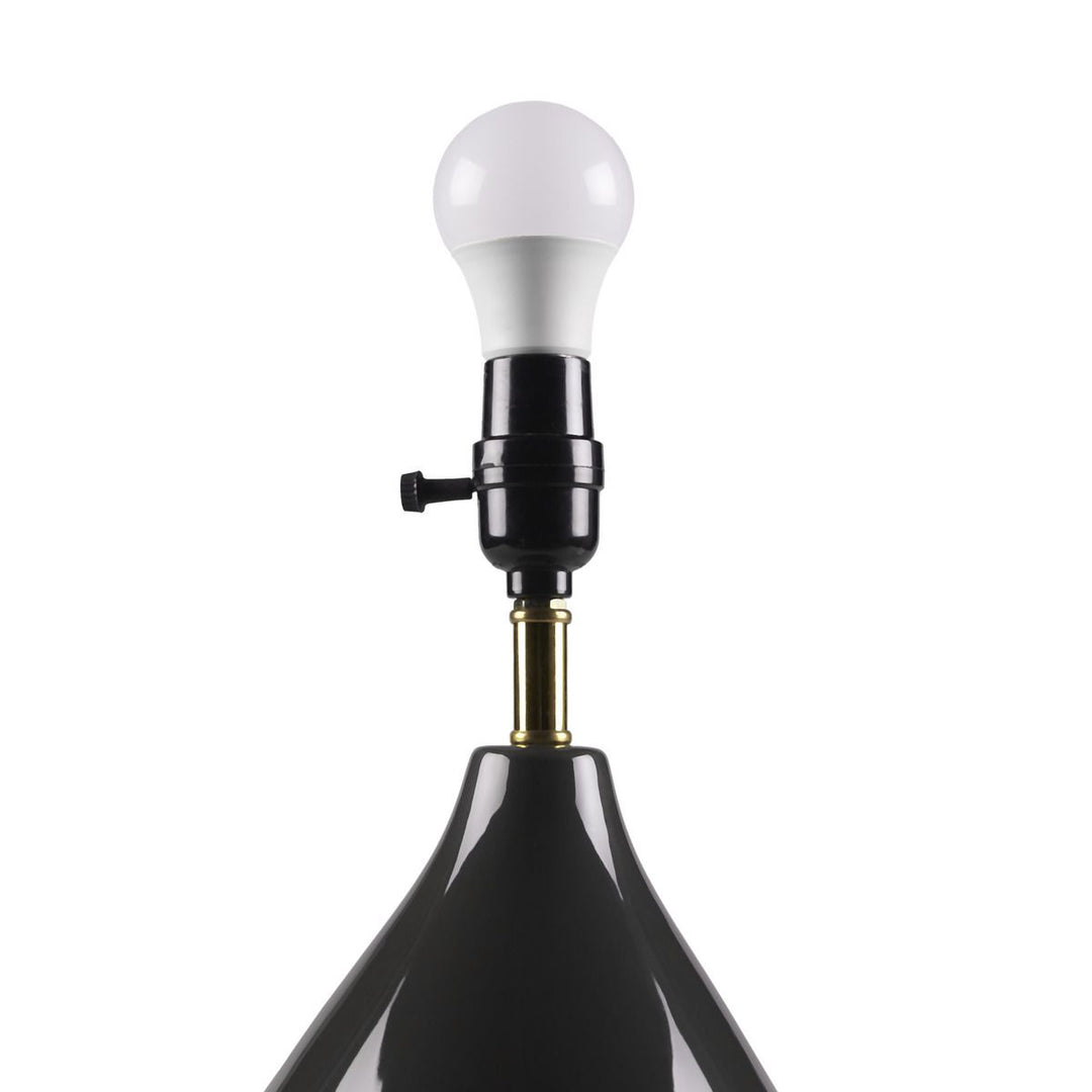 2-Tone Ceramic Table Lamp Set of 2