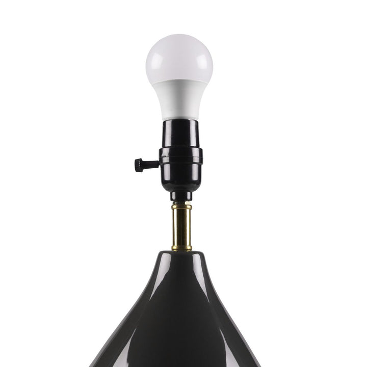 2-Tone Ceramic Table Lamp Set of 2