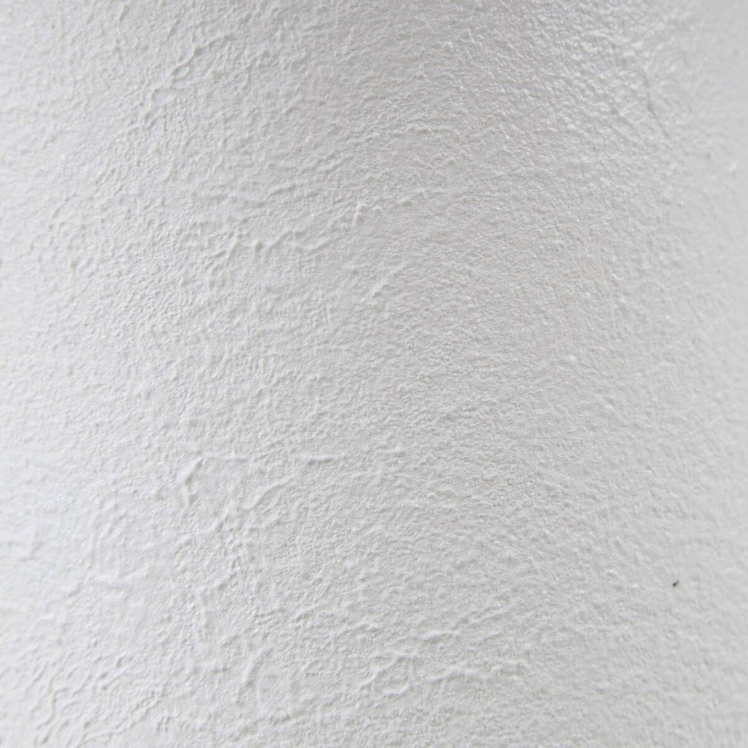 Textured Ceramic Table Lamp with Fluted Fabric Shade