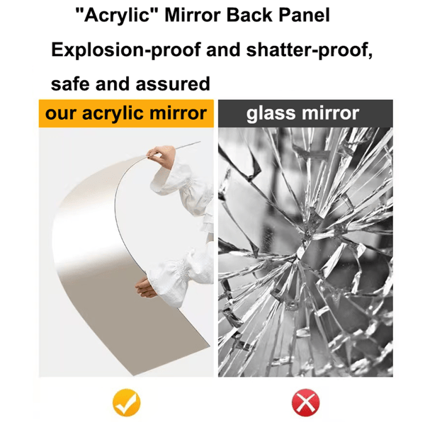 Curio Cabinet Lighted Curio Diapaly Cabinet with Adjustable Shelves and Mirrored Back Panel, Tempered Glass Doors