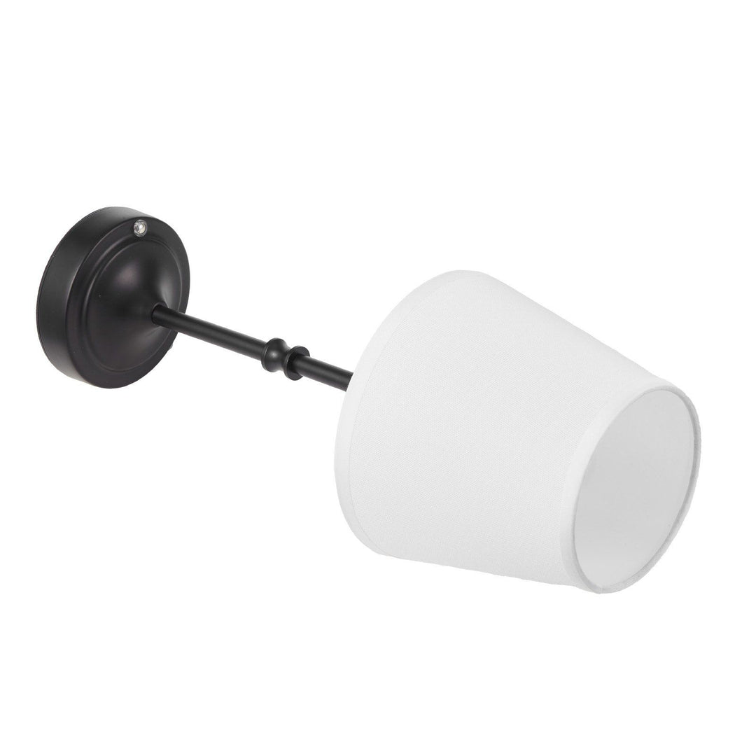 Cordless Table Lamp 2 Pack Rechargeable Battery Desk Lamp Fabric Shade Black