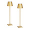 Cordless Table Lamp 2 PCS Rechargeable Battery Desk Lamp Adjustable Height Gold