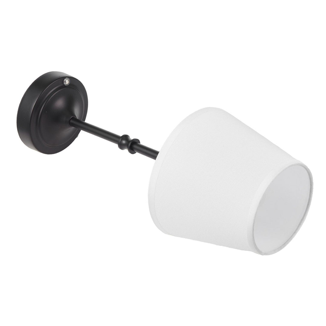 Cordless Table Lamp 5200mAh Rechargeable Battery Desk Lamp Fabric Shade Black