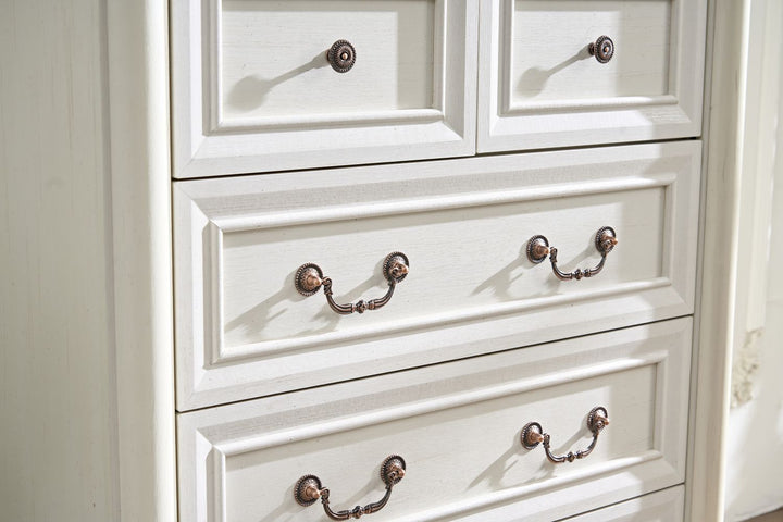 7 Drawer Dresser Chest for Bedroom with Wooden Base and Riser Trim, Wooden Rustic Rustic Chest of Drawers, Storage Dresser for Bedroom, Living Room