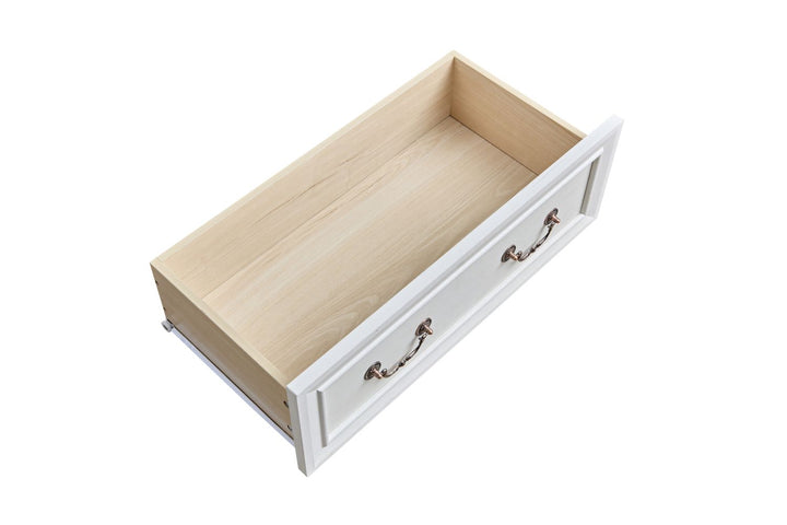 7 Drawer Dresser Chest for Bedroom with Wooden Base and Riser Trim, Wooden Rustic Rustic Chest of Drawers, Storage Dresser for Bedroom, Living Room