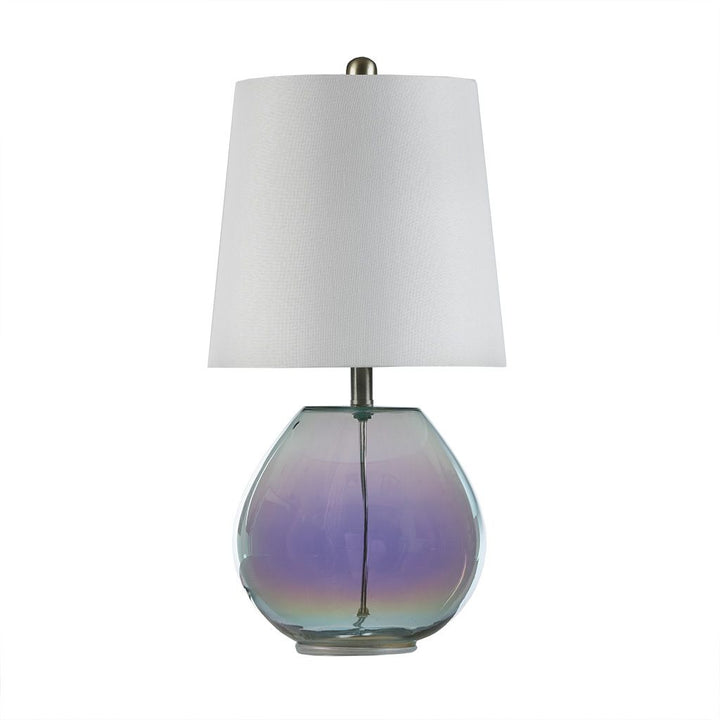 Ranier Iridescent Glass Table Lamp