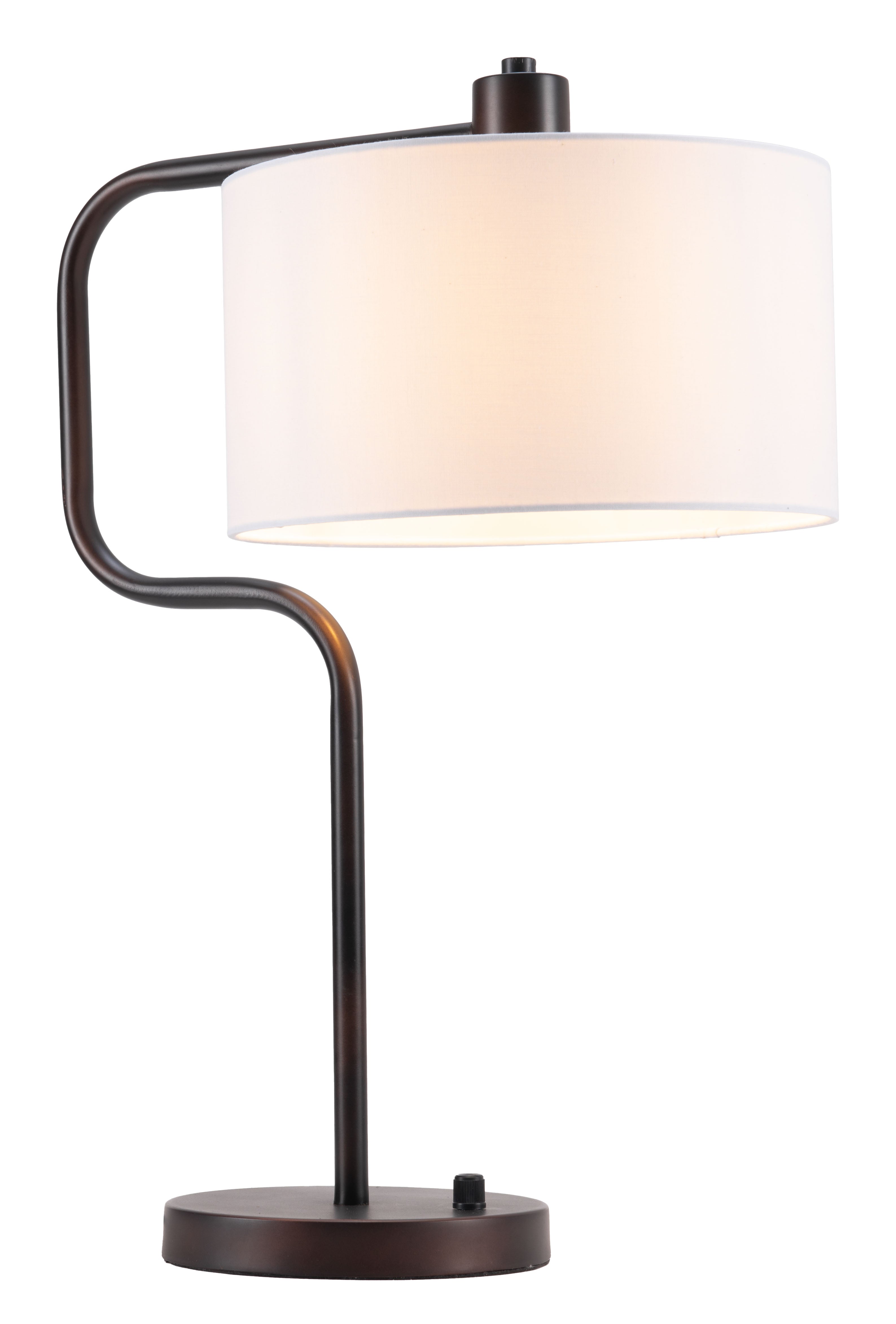 Middlemist Table Lamp White