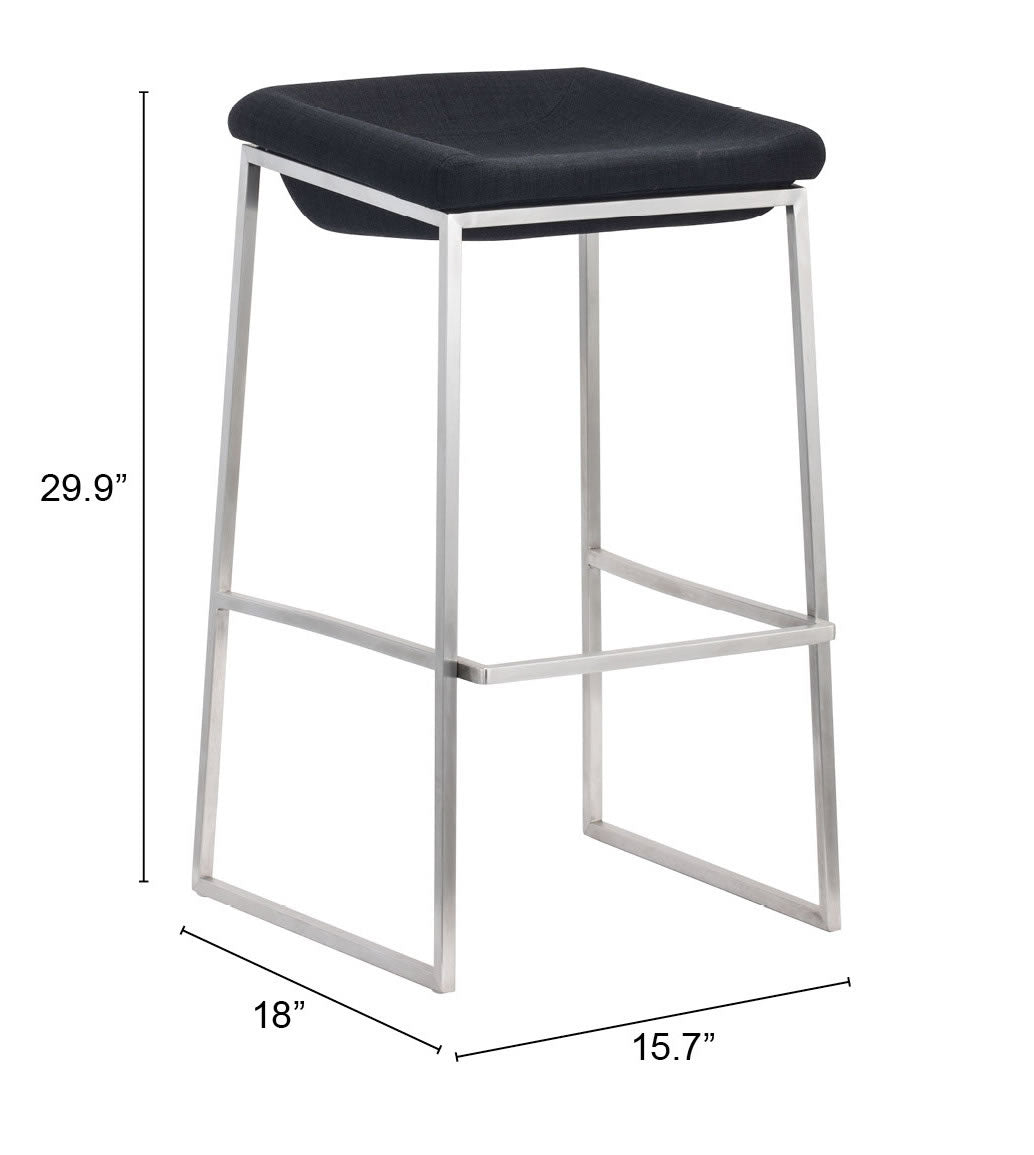 Lids Barstool Dark Gray