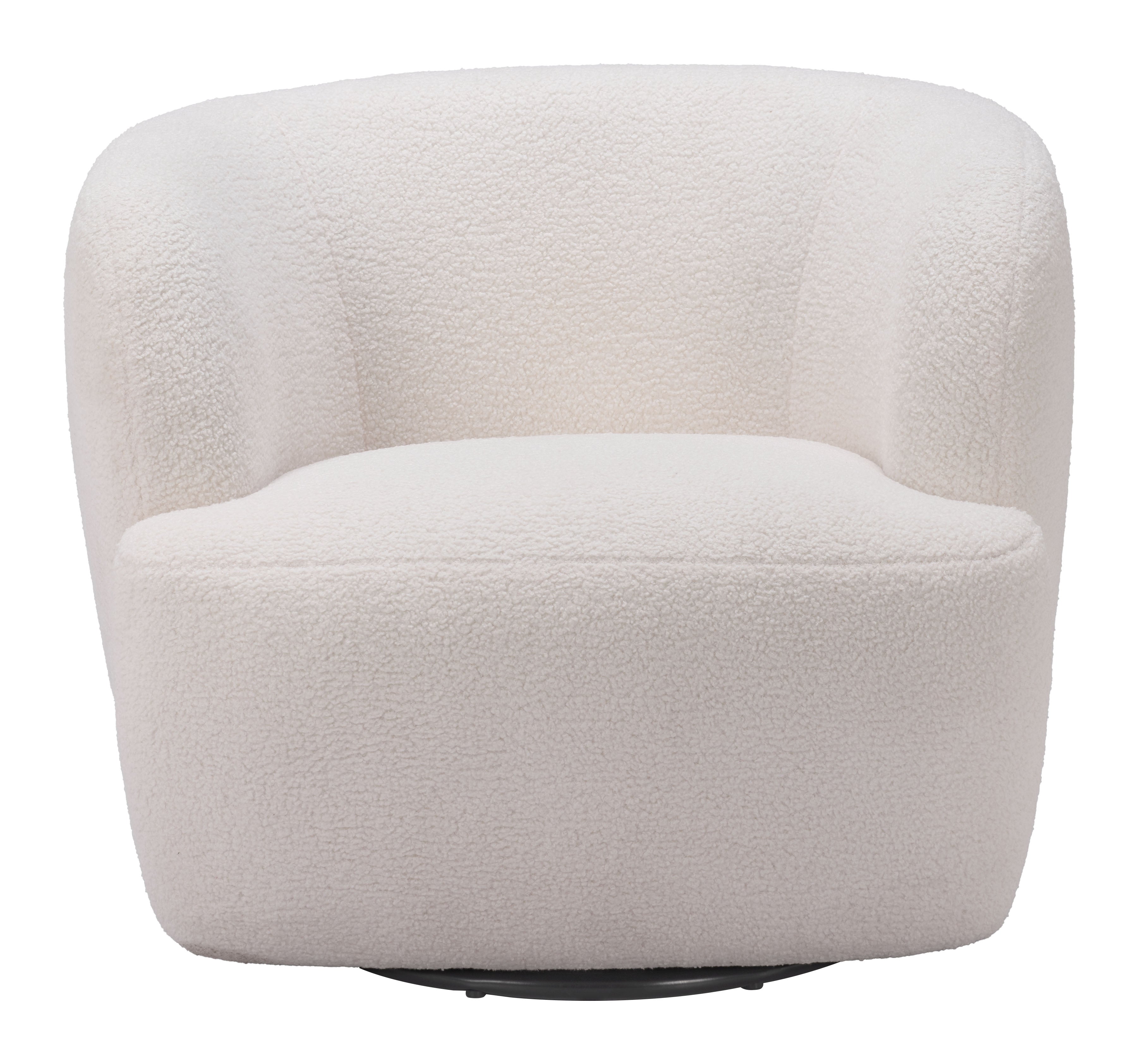 Govan Swivel Chair Ivory