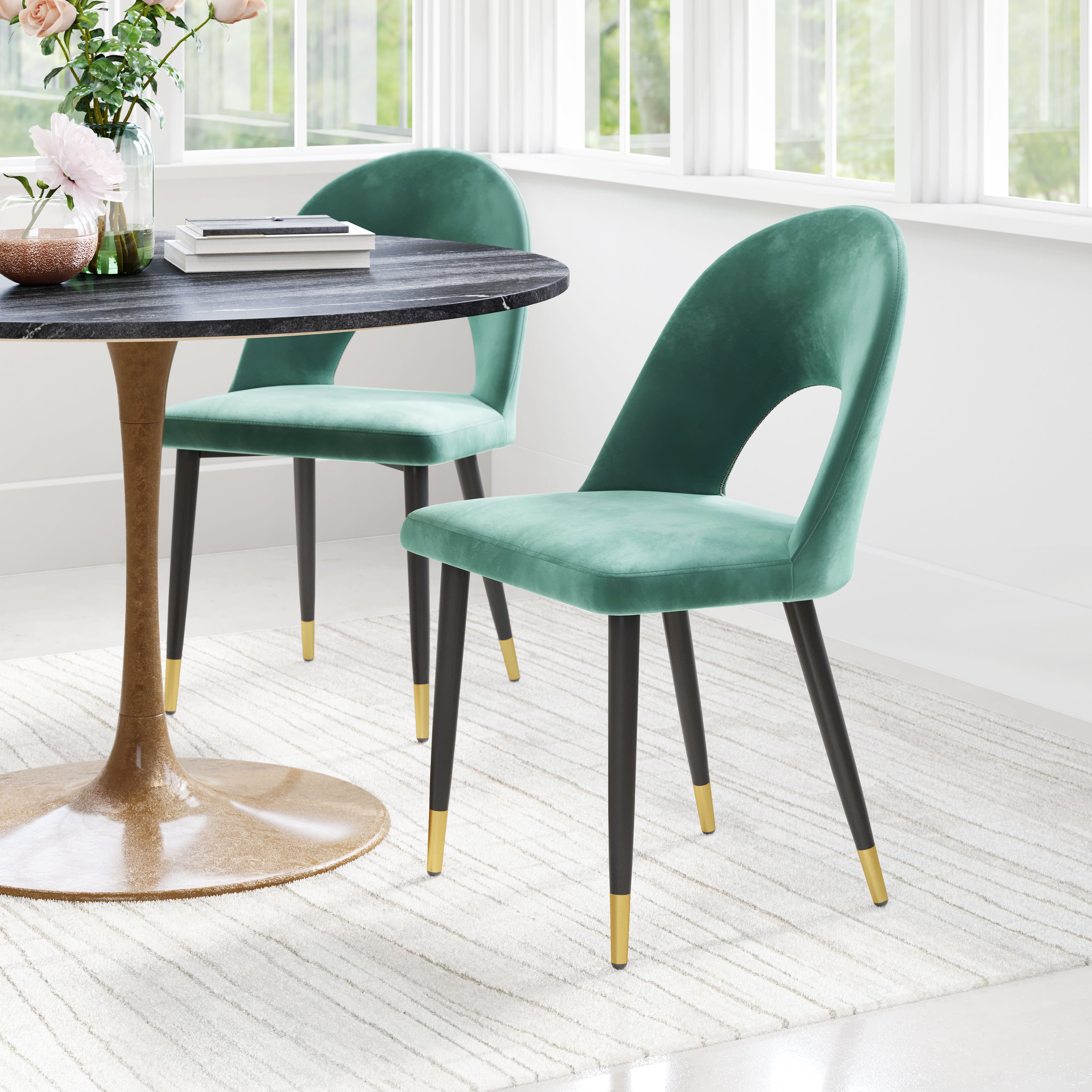 Menlo Dining Chair Green