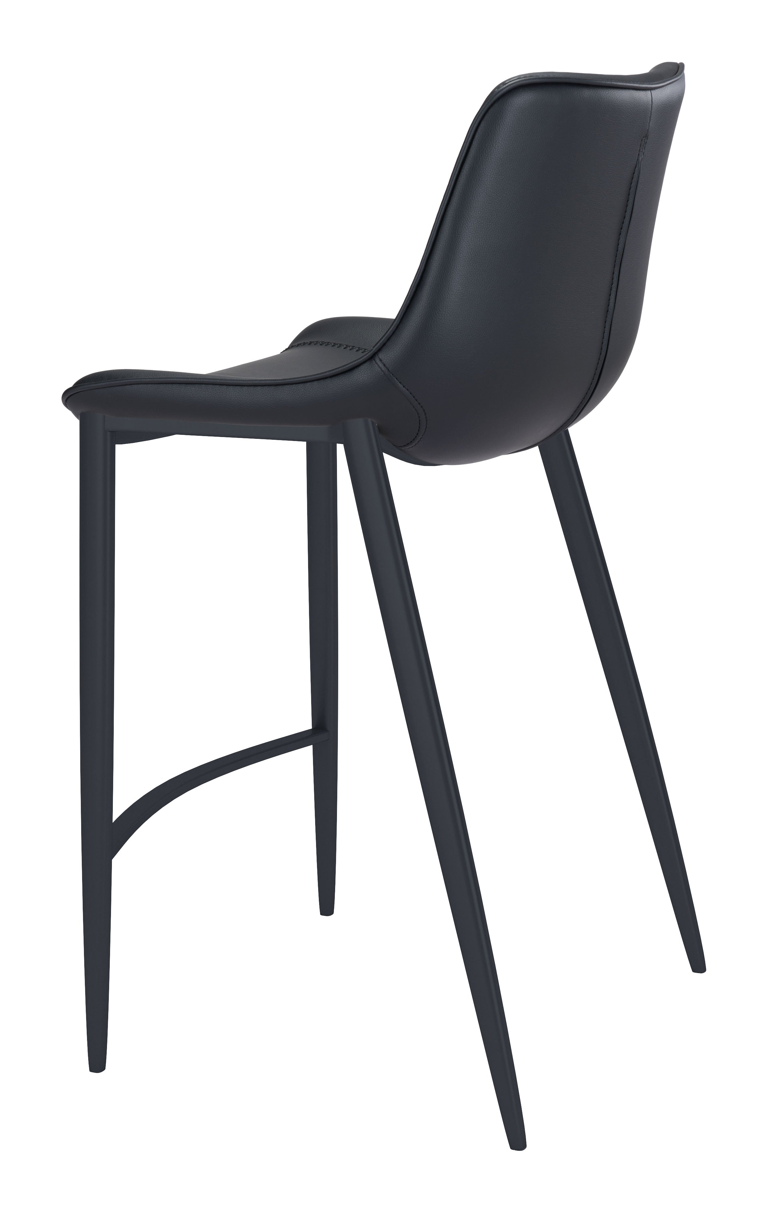 Magnus Barstool (Set of 2) Black