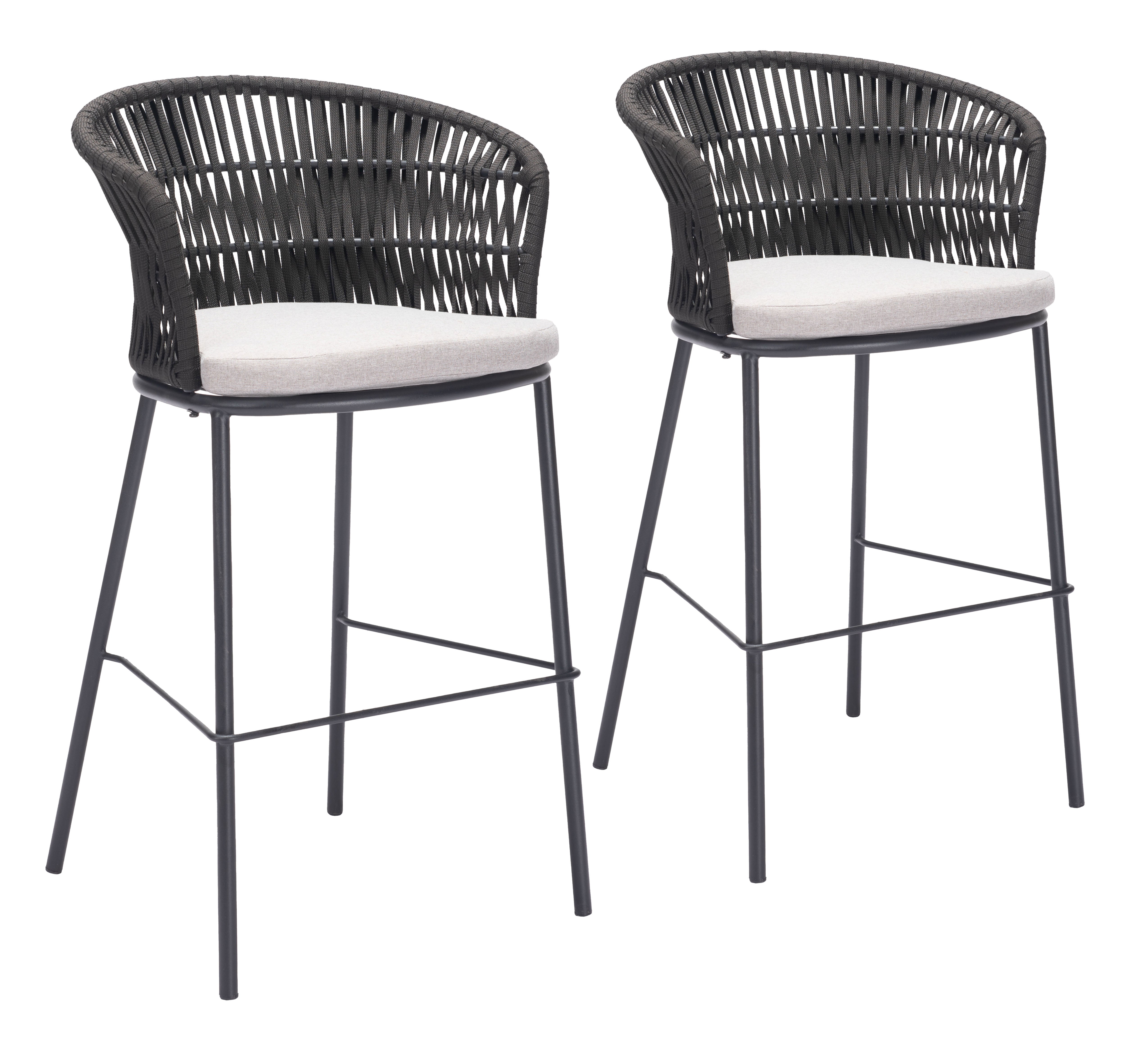 Freycinet Barstool Black