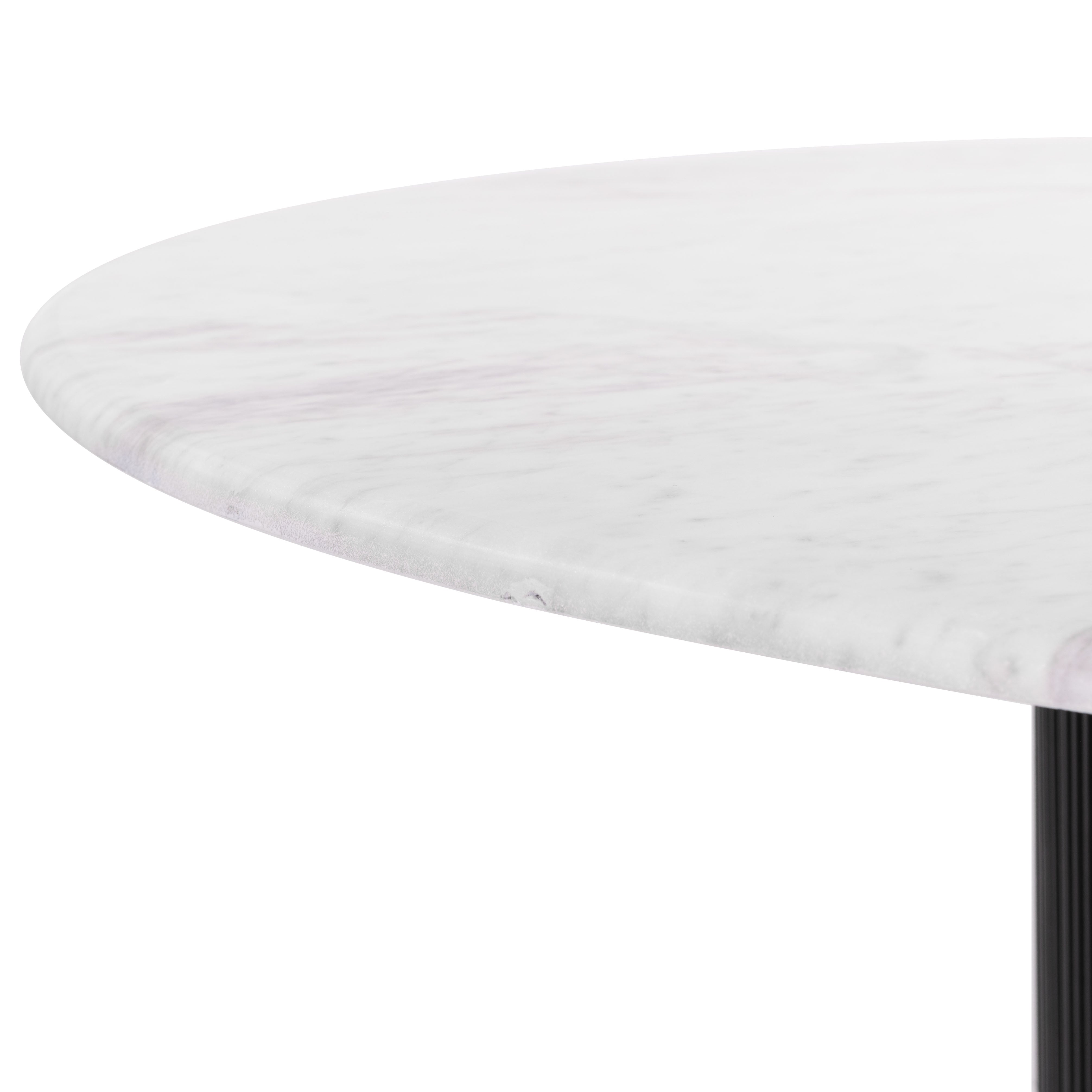 Izola Dining Table White & Black