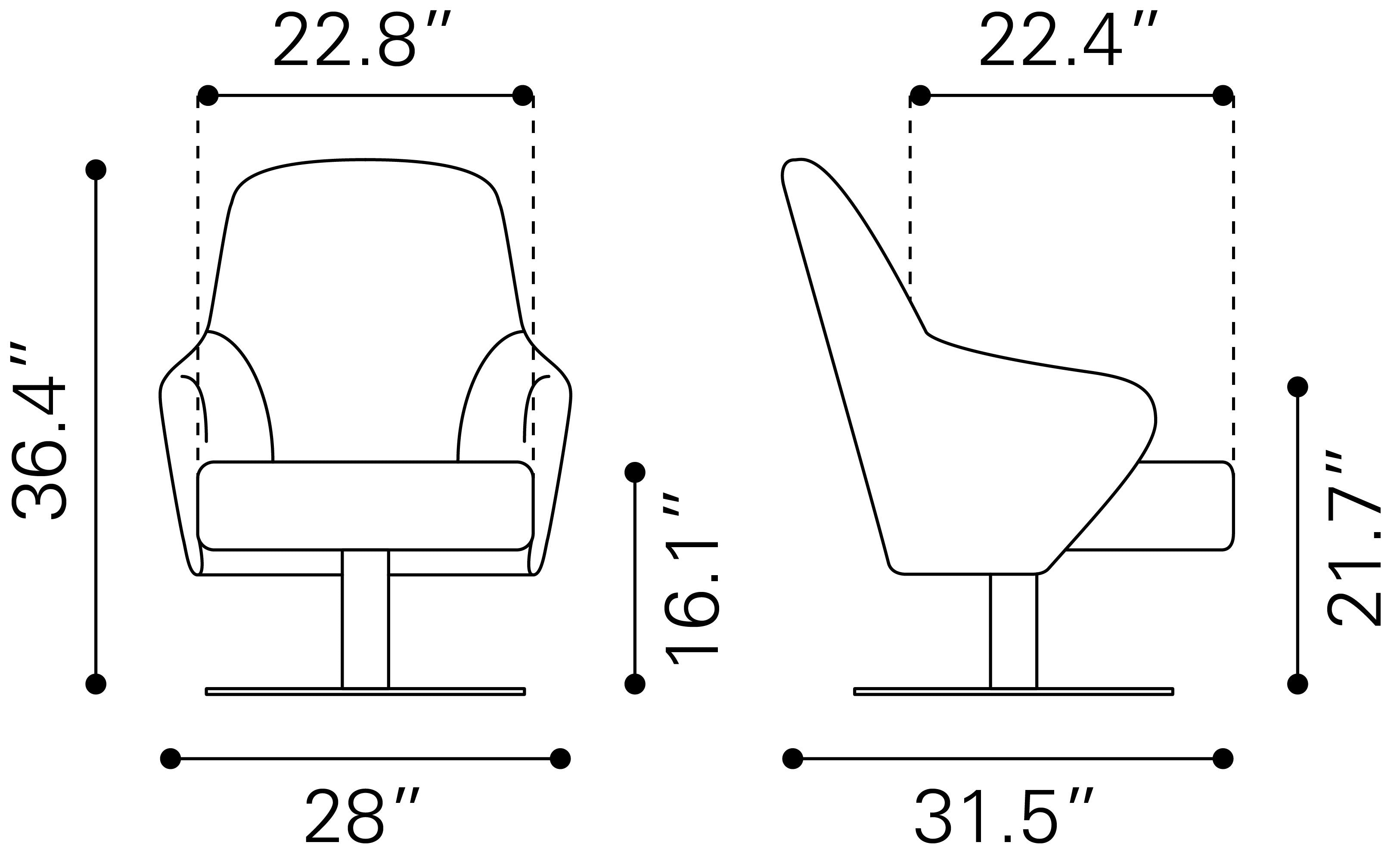 Withby Accent Chair Brown