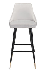 Piccolo Barstool Gray