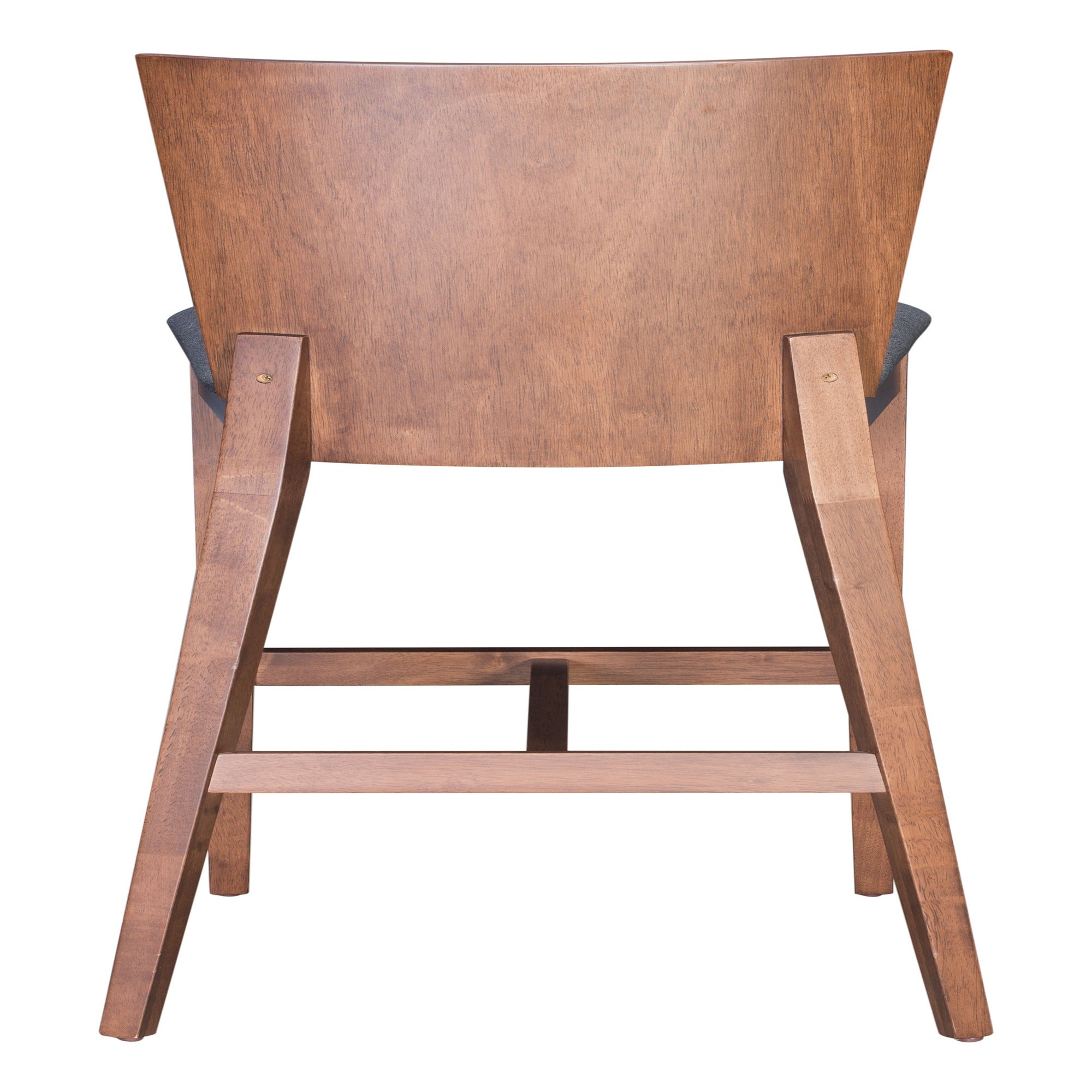 Ambrose Barstool Walnut & Dark Gray