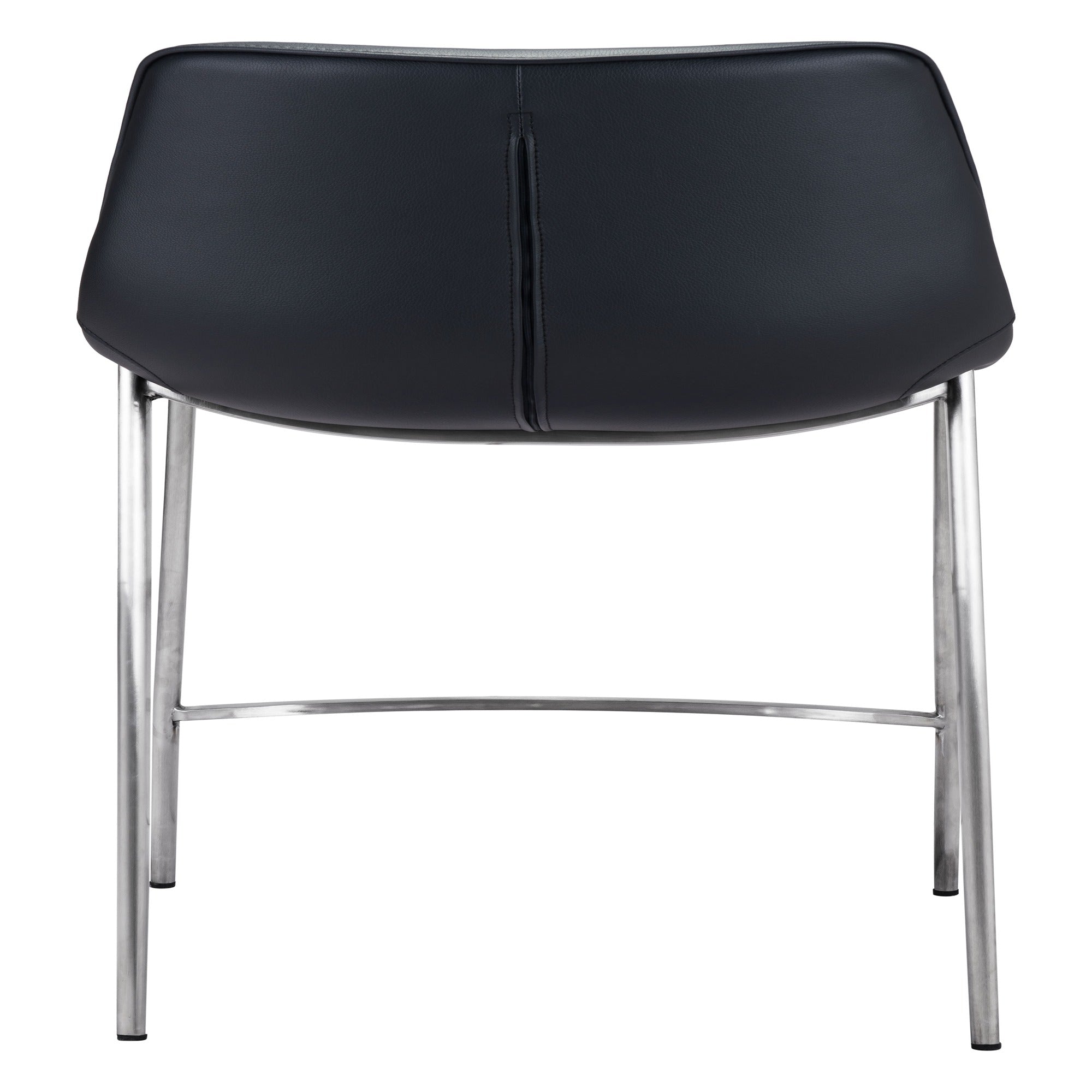 Magnus Counter Stool Black & Silver