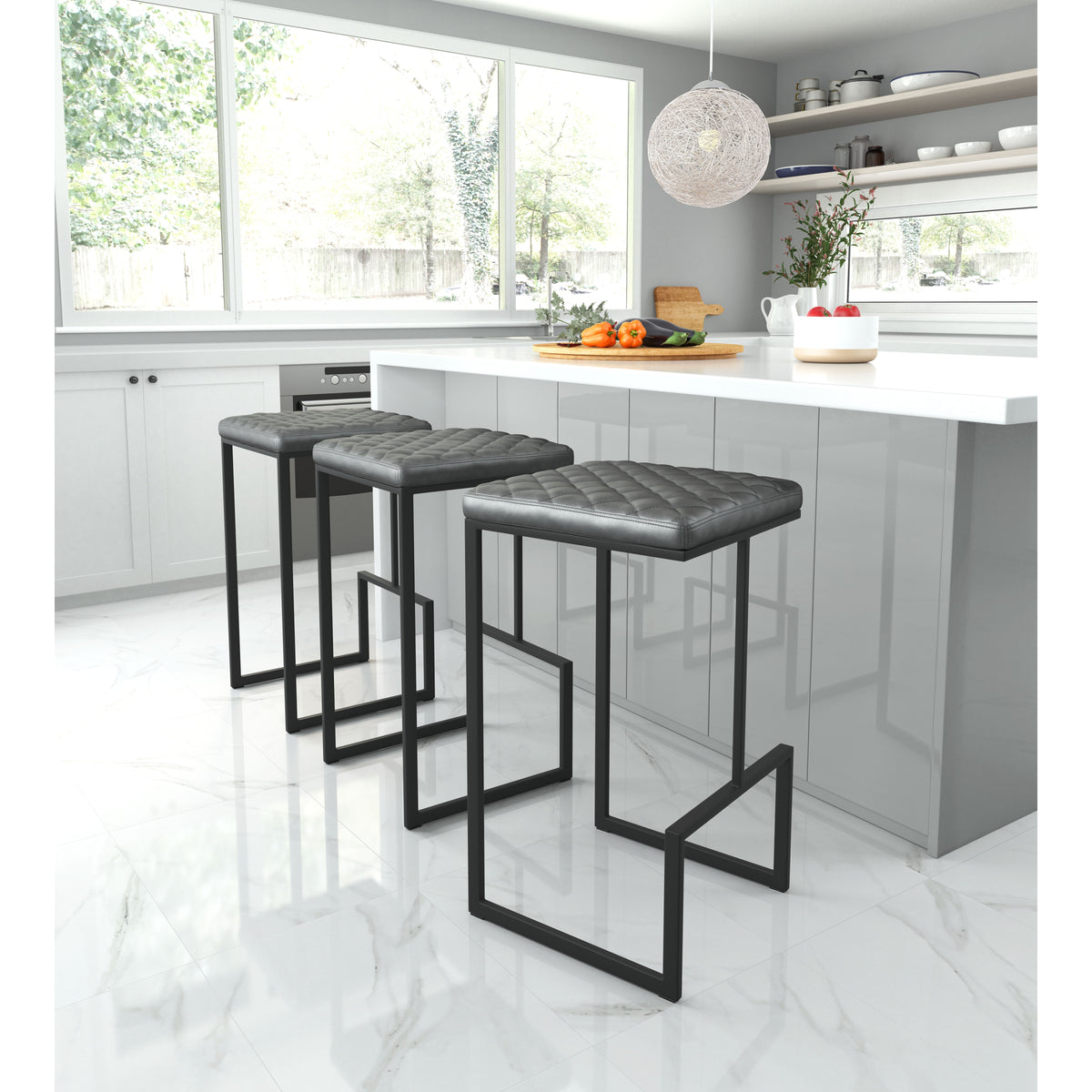 Element Barstool Gray