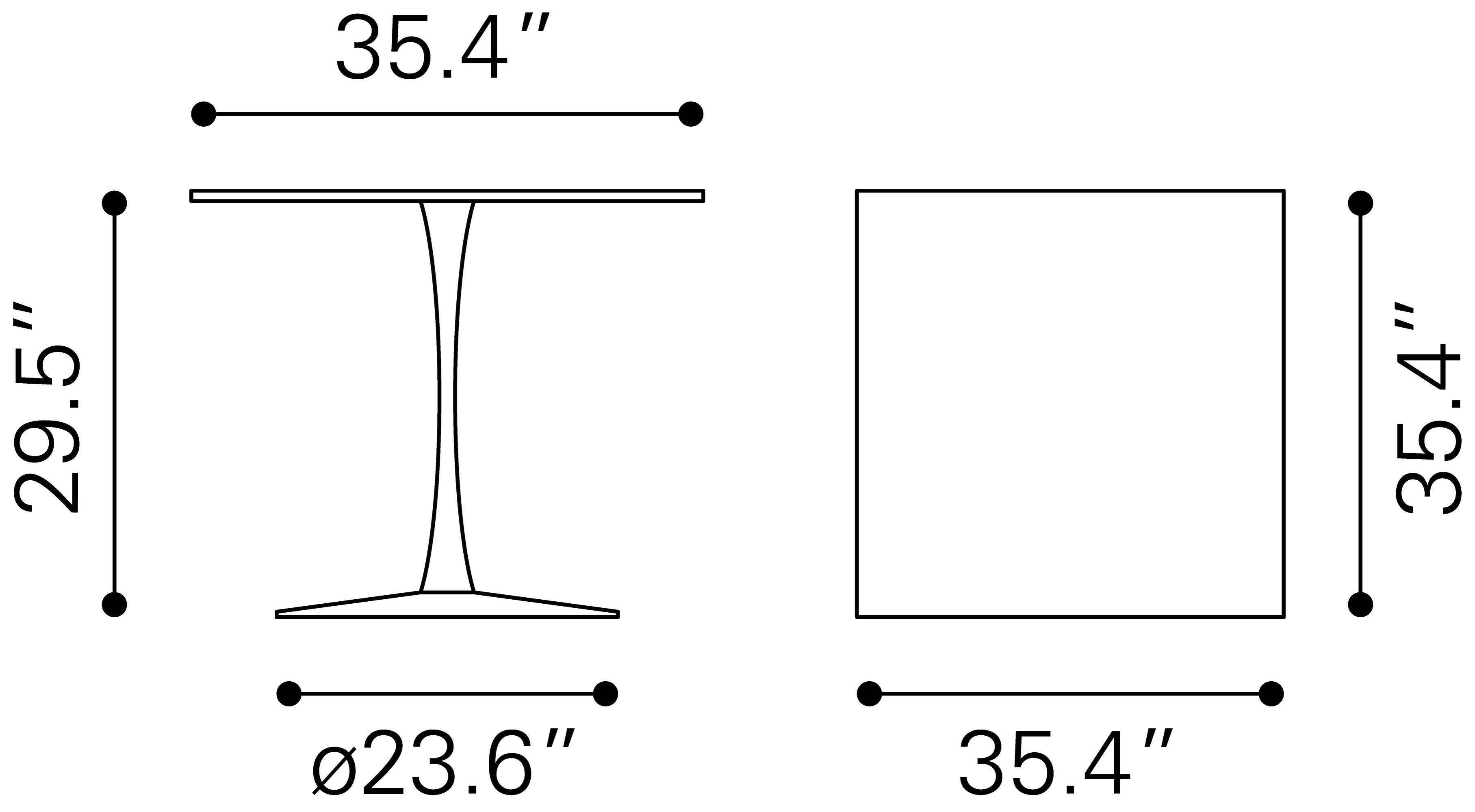 Molly Dining Table White