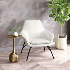 Javier Accent Chair White