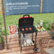 Ultimate Outdoor Portable Charcoal Grill – Wheels, Vents & Shelves | BBQ Picnic Cooker | Trufairs