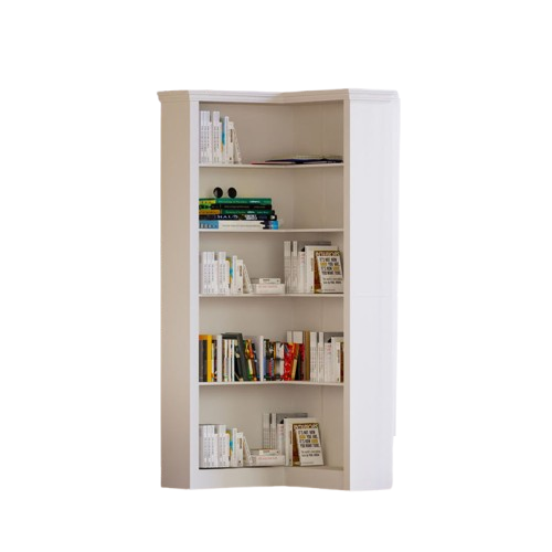 Premium 5-Tier Corner Bookshelf - Essential Storage Solution for Modern Living