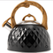 HZDH0182A2.8L induction cooker whistle kettle, diamond pattern classic kettle electric ceramic stove large capacity 2.8L hot kettle without BPA natural gas stove kettle