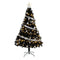 6ft PVC Christmas Tree with 1600 Branches – Full Artificial Pine Tree with Metal Stand, Flame-Retardant & Easy Assembly