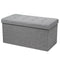 31.5" Storage Ottoman Footrest – Padded Bench with Removable Storage Bin | Modern Multi-Use Organizer | Trufairs