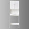 OverToiletMax Organizer – Louvered Double Doors & Adjustable Shelves | Bathroom Space Saver | Trufairs